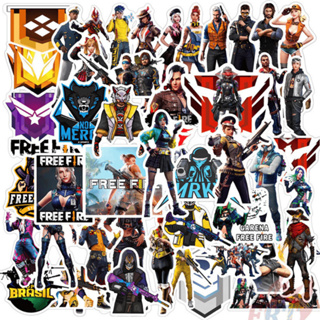 🔥 ADESIVOS FREE FIRE PERSONALIZADOS – KIT COM 50 | 75 | 100 UNIDADES 🔥 em Oferta na Shopee