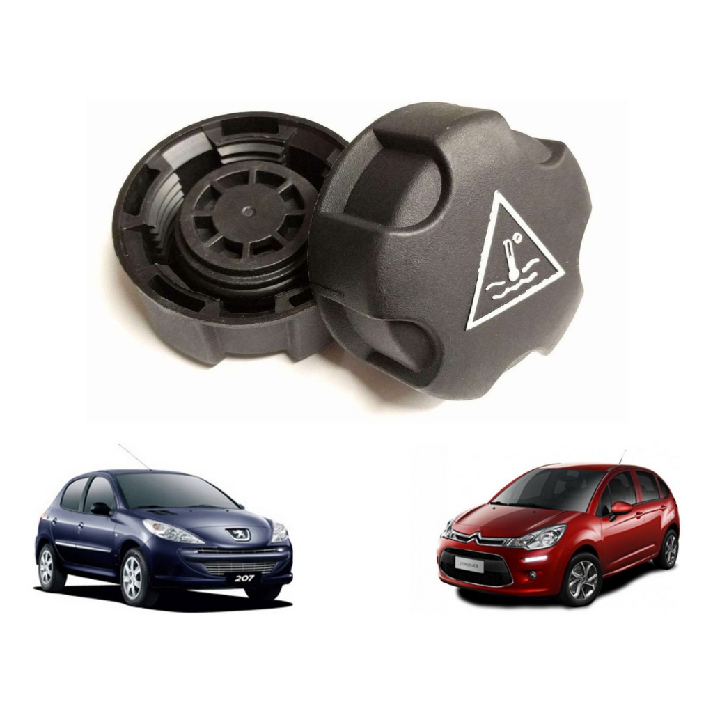 Tampa Reservatório Àgua Citroen C3 C4 Peugeot 206 207 307