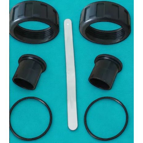 Kit União Soldavel + O'ring Motobomba Piscina Fluvia Veico / GRE  / Veico Pro Fluidra em Oferta na Shopee