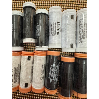 Linha para costura Drima/corrente laranja 2unid em Oferta na Shopee