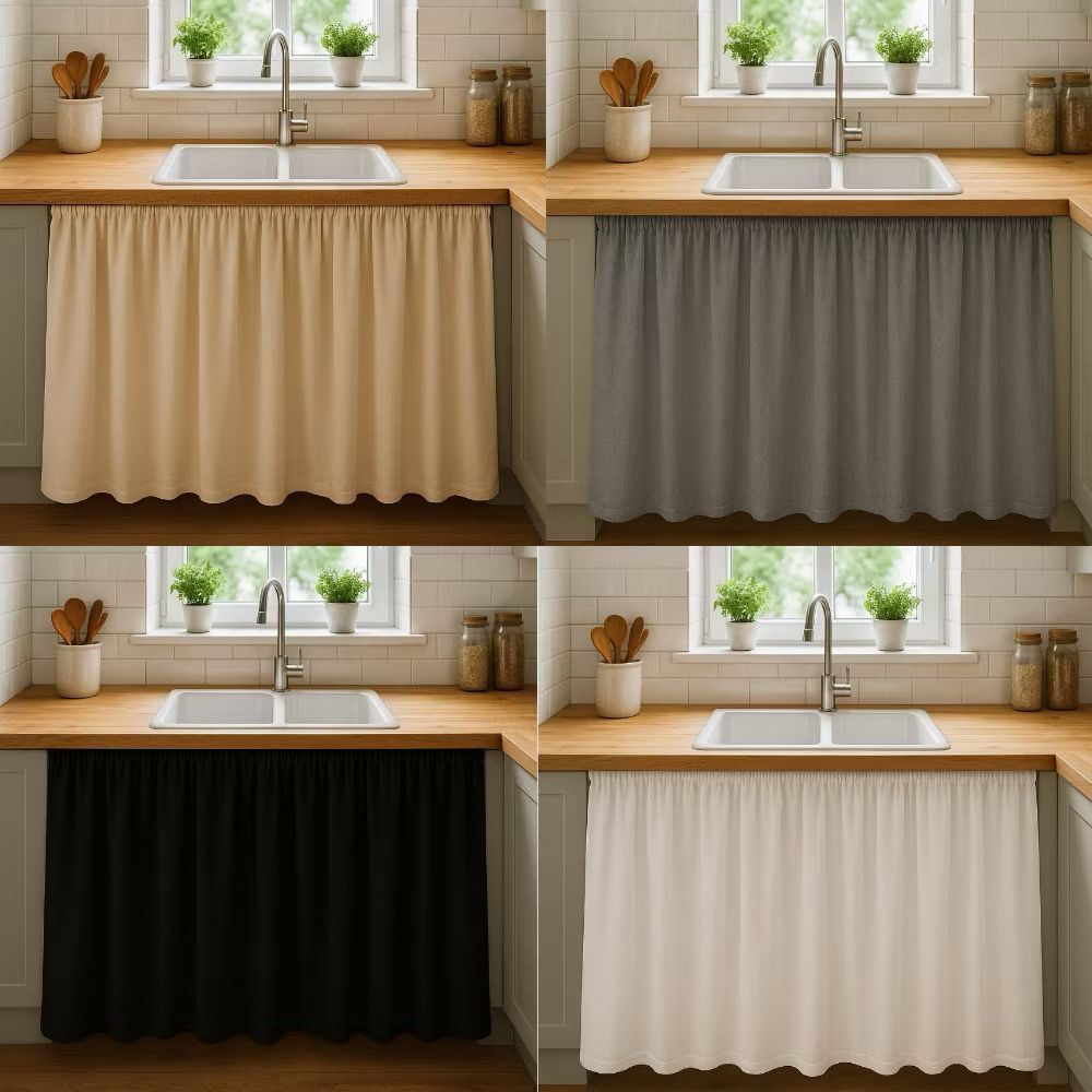 KIT C/2 OU 1 CORTINA DE PIA  100% PVC Antimofo 138x80 LAVÁVEL