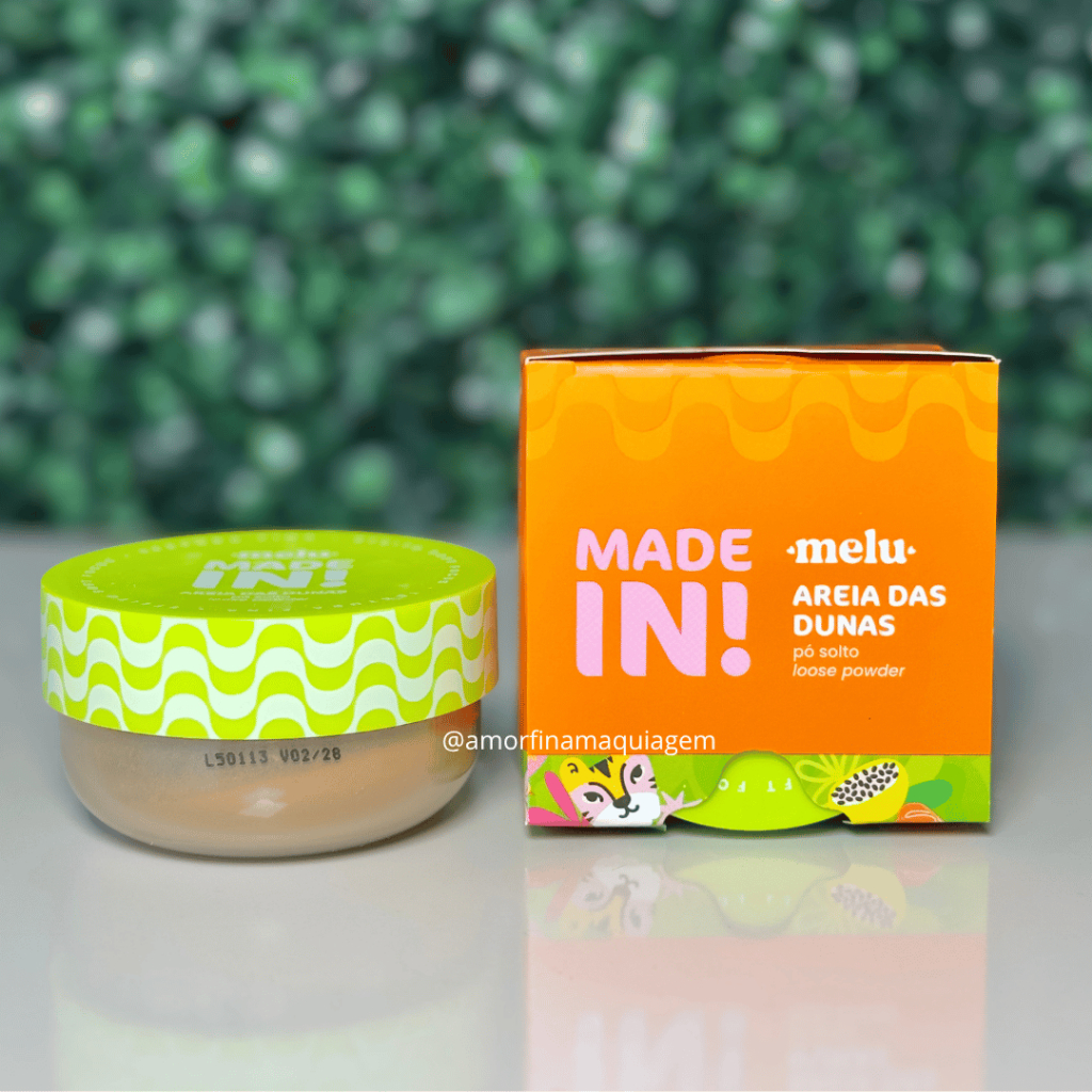Pó Solto Areia das Dunas Made In Melu Ruby Rose Madein em Oferta na Shopee