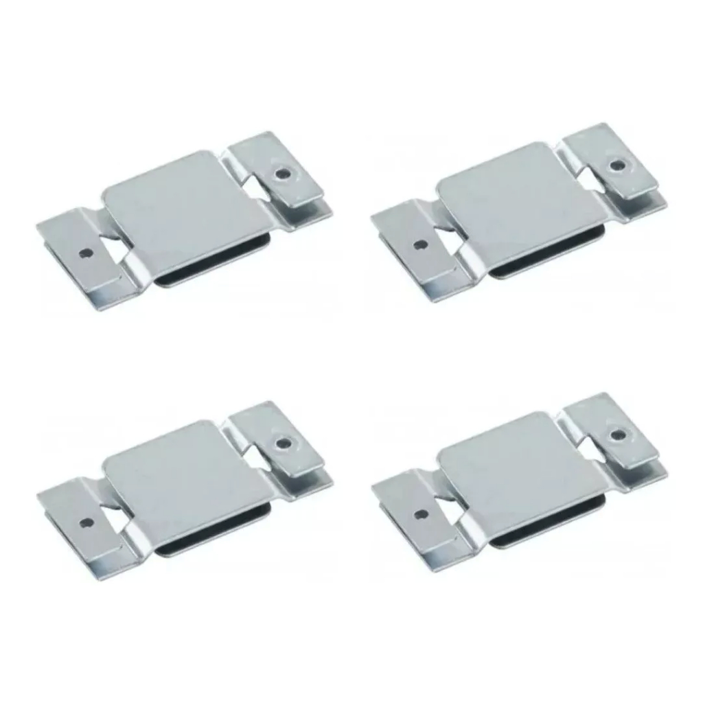 Kit 8 Pares Conector Encaixe Aço Zincado Para Sofá Painel Cabeceira em Oferta na Shopee