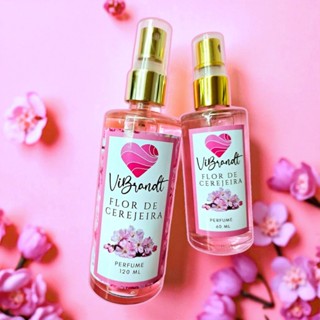 Perfume Flor de Cerejeira ViBrandt. em Oferta na Shopee