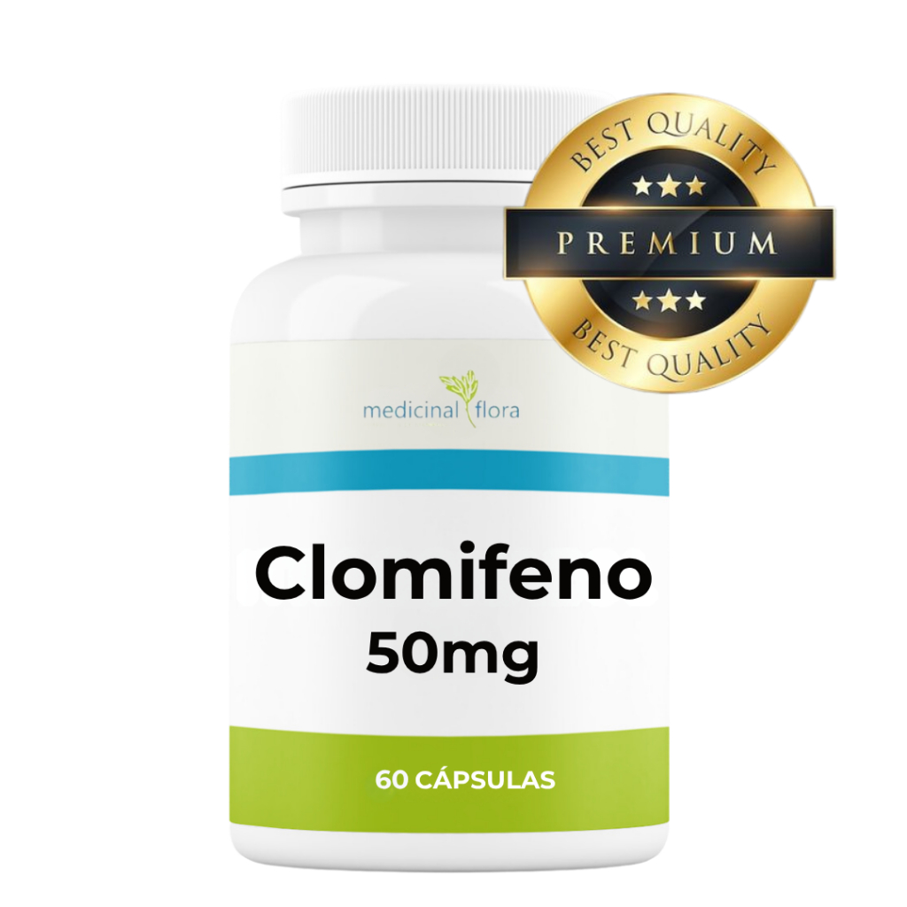 Clomifeno 50mg - 60 Cápsulas em Oferta na Shopee