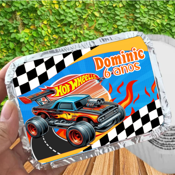 Marmita personalizada Hot Wheels / personalizados / kit marmita / lembrancinhas de aniversário / festa infantil