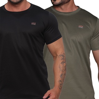 KIT 2 Camisetas Dry Fit ORIGINAL Masculina Para Treino e Academia em Oferta na Shopee