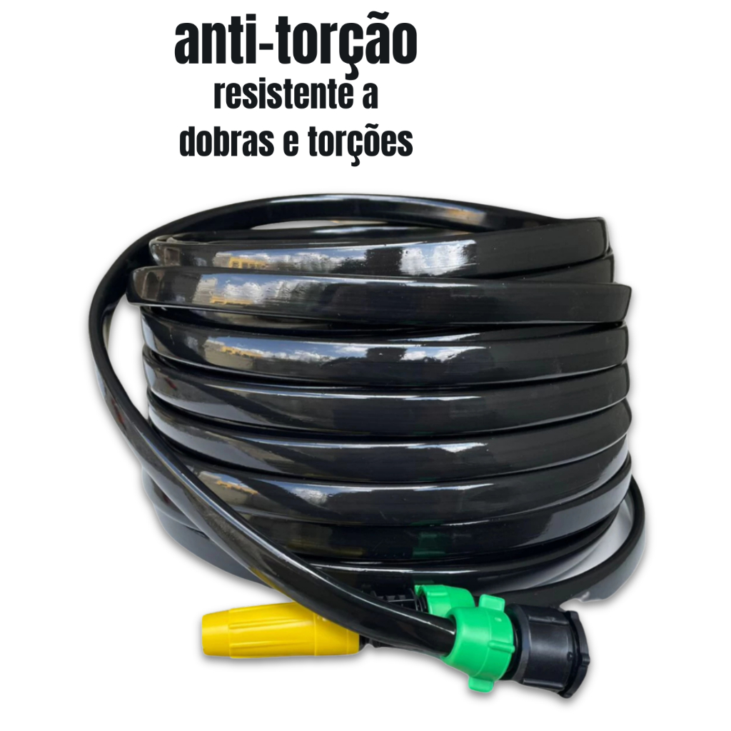 Mangueira de Jardim Anti-Torção e Anti-Dobras - 50 Metros