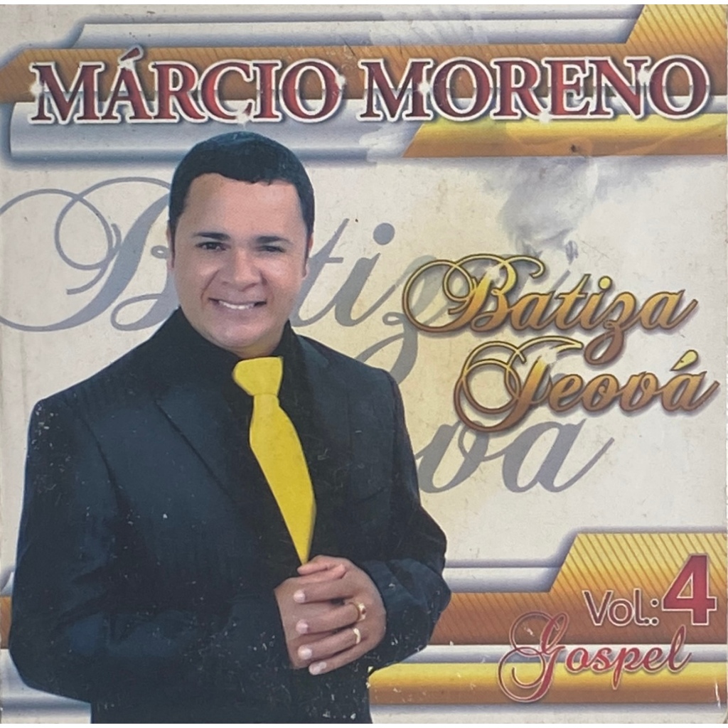CD Márcio Moreno - Gospel vol. 4 (USADO)
