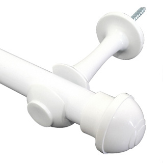 Varão de Cortina 19mm (Fino) Metal Kit Completo Diversas Medidas Cores em Oferta na Shopee