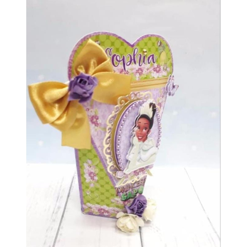 PERSONALIZADO Princesa Tiana/ PEGUE e MONTE / LEMBRANCINHA Princesa  /KIT FESTA Princesa Tiana/SACOLINHA Princesa Tiana