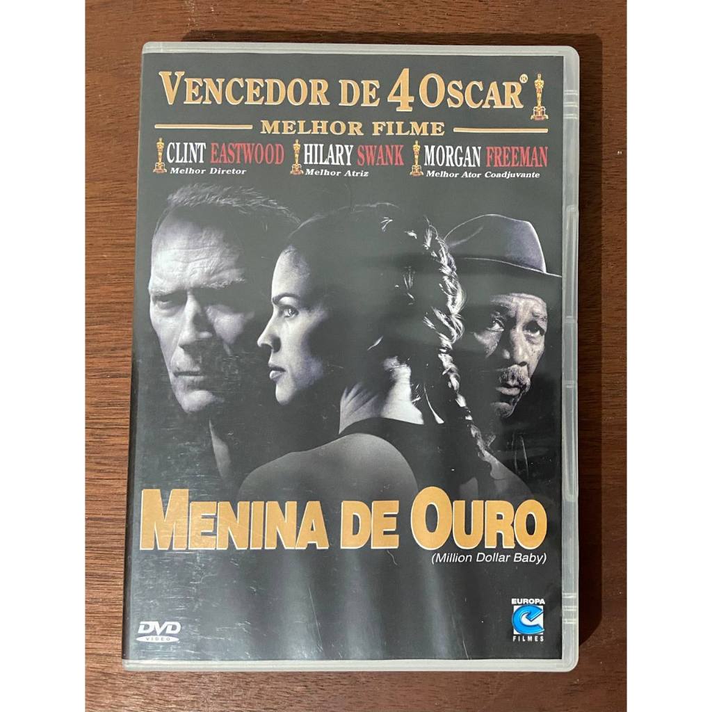 Dvd Menina De Ouro - Clint Eastwood, Hilary Swank, Morgan Freeman