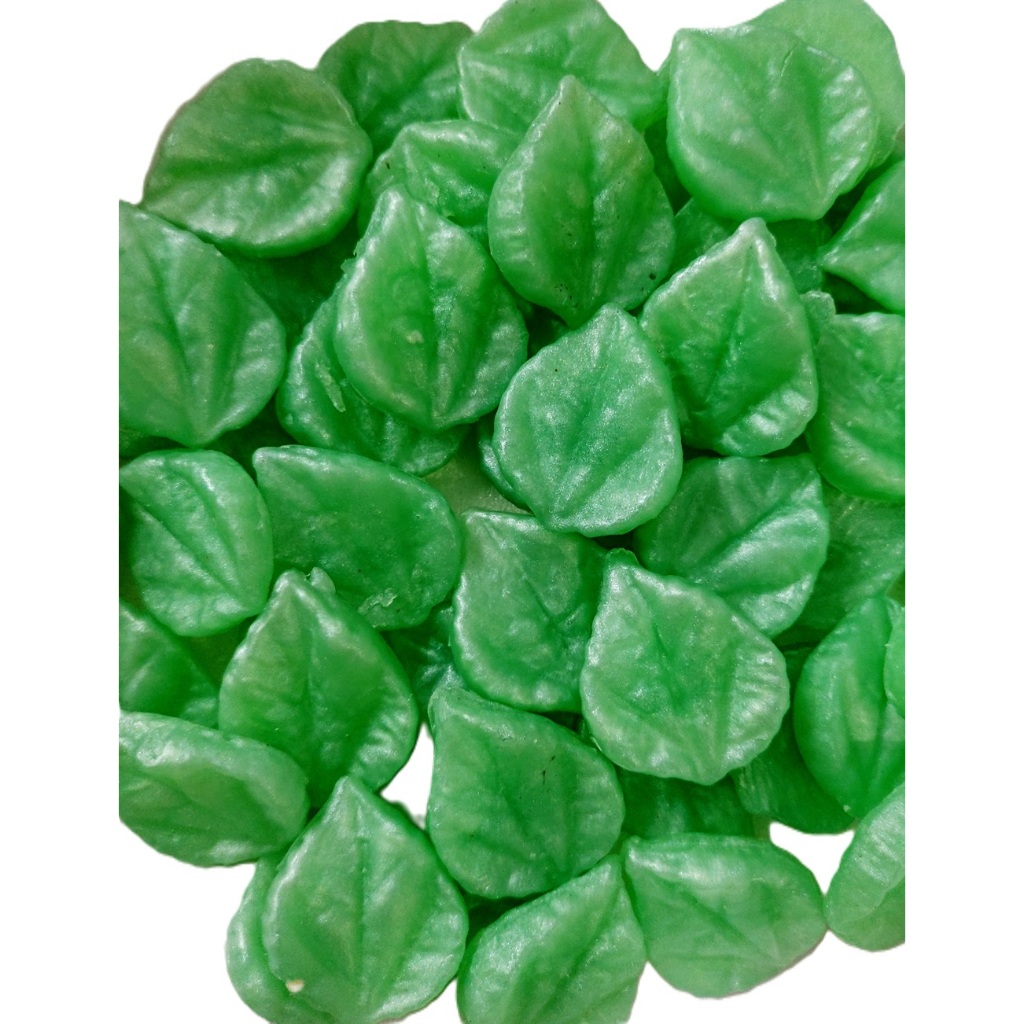 100 Sabonete Mini Folhinha de Hortelã artesanal perfumado para lembrancinha
