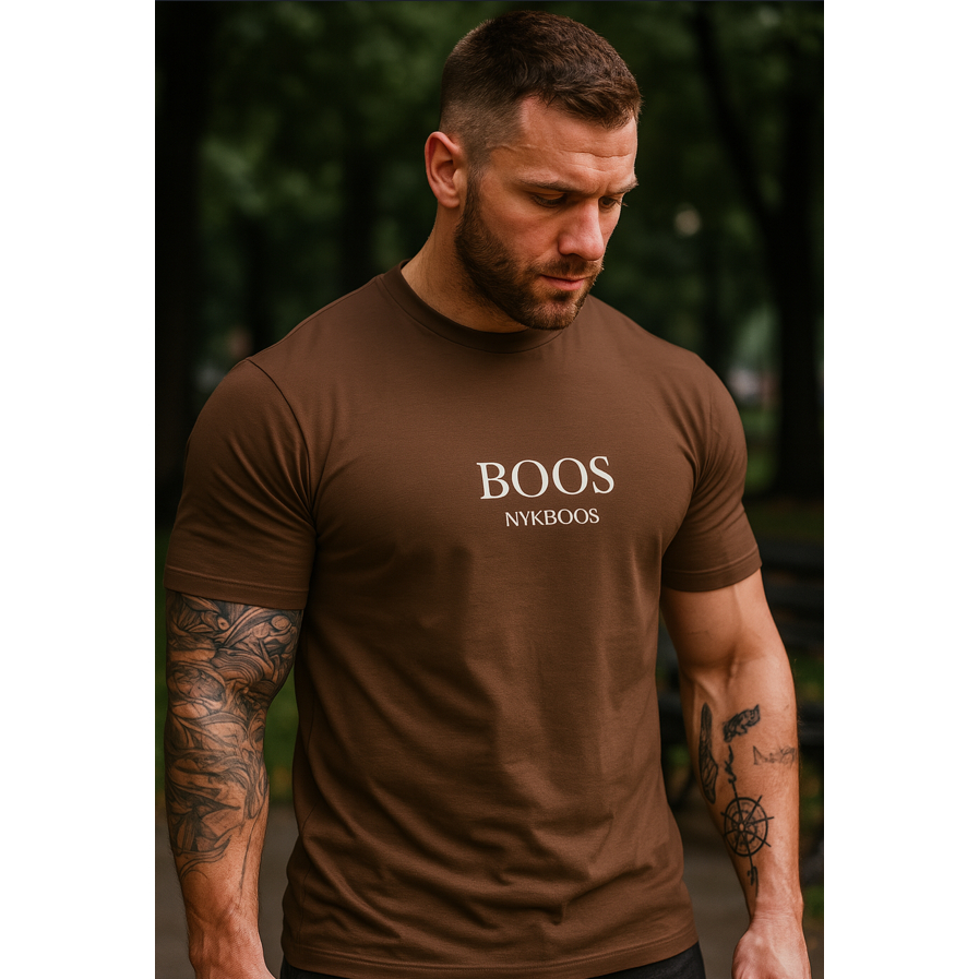 Camiseta Masculina Boos Blusa Malha Premium Camisa Blusa Algodao Lançamento
