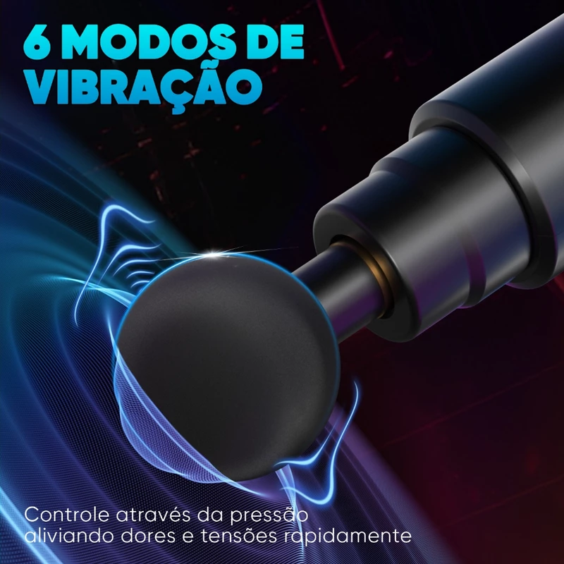 Pistola de Massagem Elétrica Inova para Tecidos Profundos — foto 6