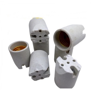 50 Peças Soquete E27 Bocal Porcelana P/ Lâmpadas Luz Bivolt Suporte Luminária Abajur Lustre P/Casa em Oferta na Shopee