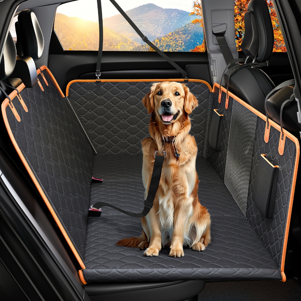 Capa Protetora Pet Impermeável 5 em 1 para Banco de Carro com Cinto de Segurança em Oferta na Shopee