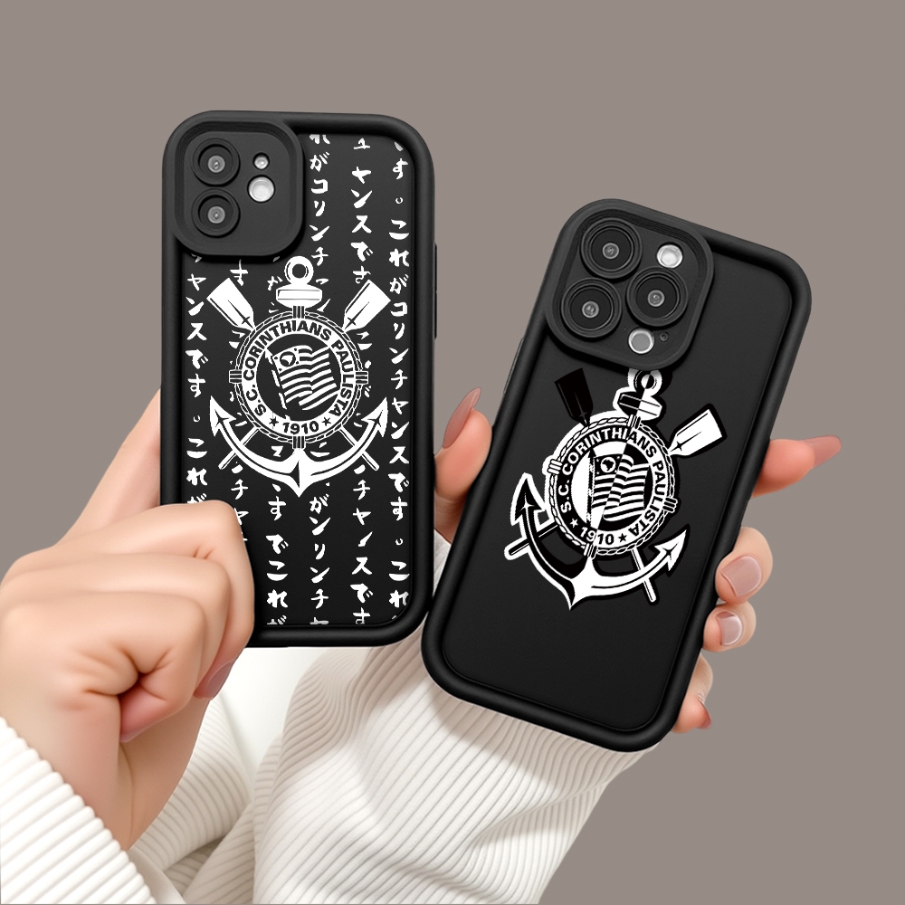 Capa iPhone 15 14 13 12 11 X XS XR 7 8 SE Pro Max Plus 2020 2022 Para Capinha Black 5501 TYB