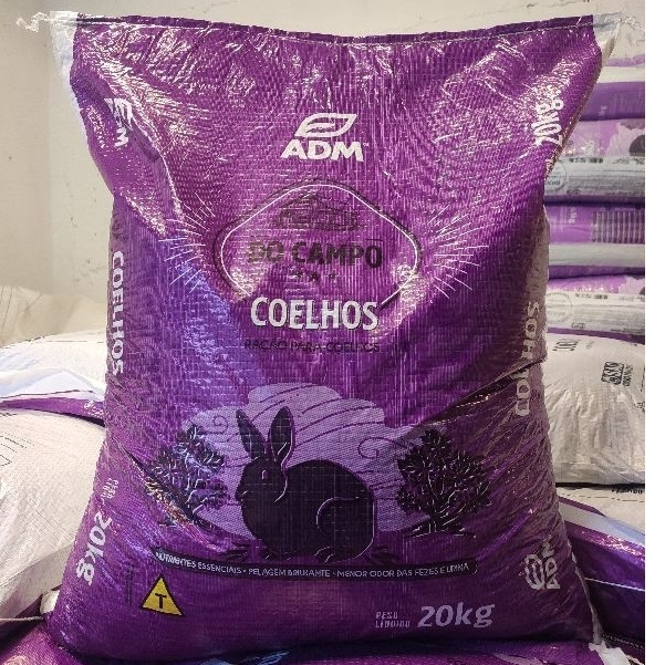 Ração ADM Do Campo Coelhos - 20Kg