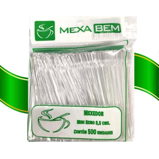 500~2500 Unidades Mexedor Palhetas Descartável 8,5 cm Cristal Café Chá Suco Promoção em Oferta na Shopee