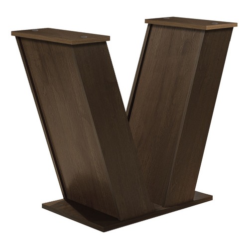 Pé Base Para Mesa Retangular MDF até 160x80cm – Design em V Elegante e Robusto