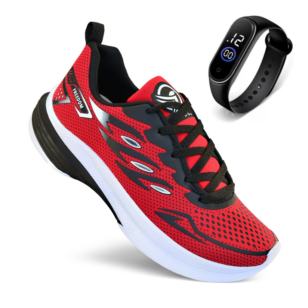 Kit Esportivo Masculino Caminhada Corrida + Relógio Fitness