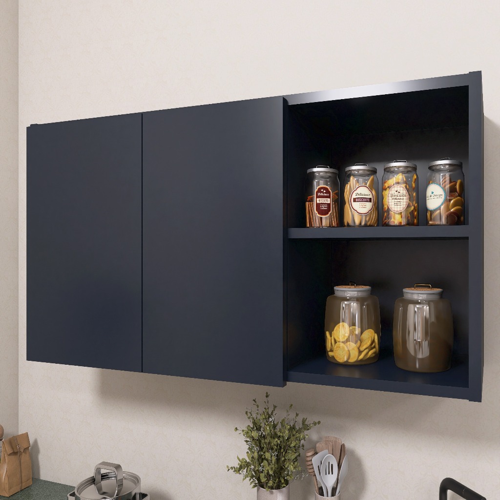 Armário Aéreo com Nicho para Organização em Oferta na Shopee