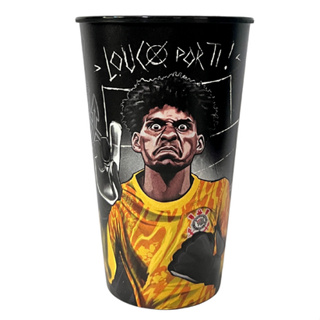 Copo do Corinthians Oficial Coleção Ídolos - Plástico 550ml em Oferta na Shopee