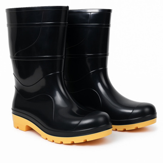 Bota Borracha Galocha Cano Medio PVC Impermeável Antiderrapante Cartom em Oferta na Shopee