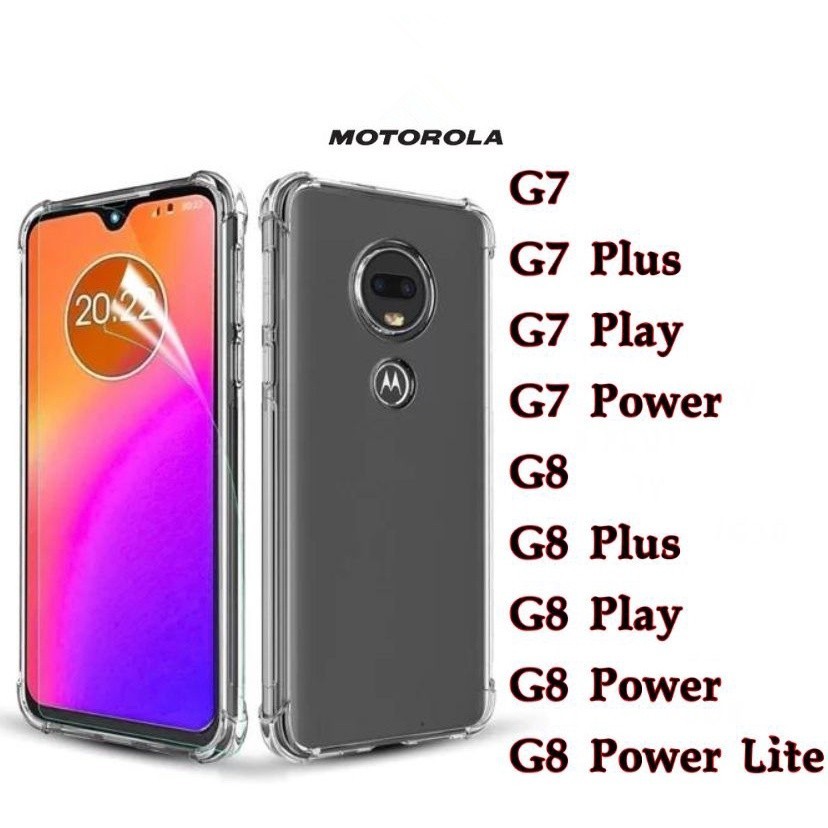 Capa transparente capinha TPU Anti Shock Impacto MOTO G7 PLUS/G7 POWER/G7 PLAY/G8/G8 PLUS/G8 PLAY/G8 POWER/G8 POWER LITE