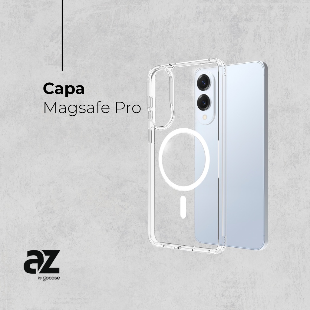 Capa Capinha Anti Impacto AZ Magsafe Pro Galaxy S25 Edge
