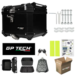 Bau Gp Tech Traseiro Universal ABS Preto S45 Litros