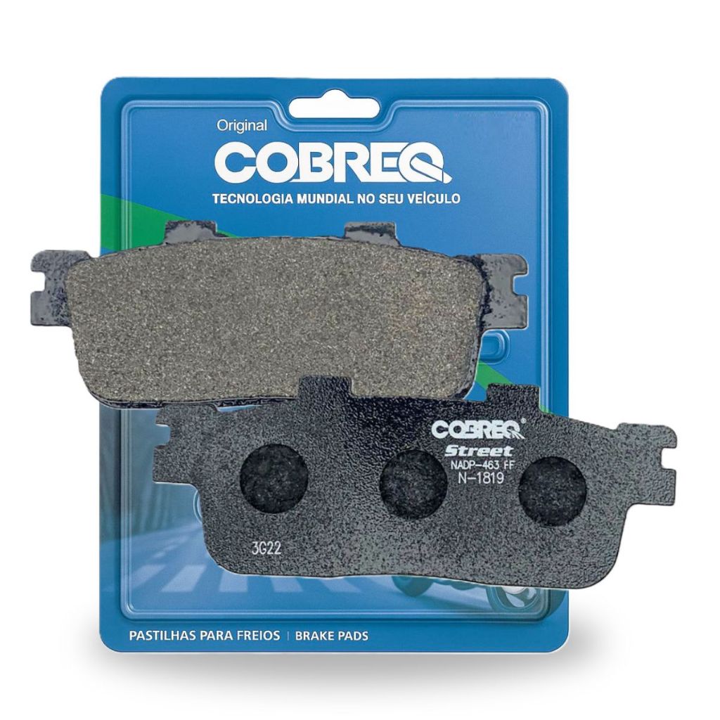 Pastilha de Freio Dianteira P/ Dafra Nhx 190 Abs 2025 / Nh 190 Abs 2025 / Nh 300 Abs 2025 / Next 250 Cobreq em Oferta na Shopee