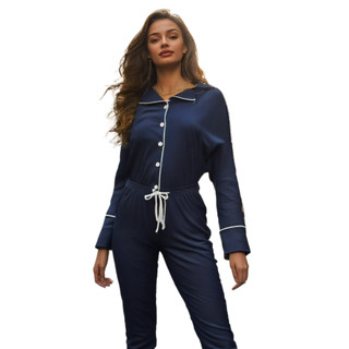 Pijama Americano Inverno Plus Size Feminino Blogueirinha Botão Pôs Operatório Gestante