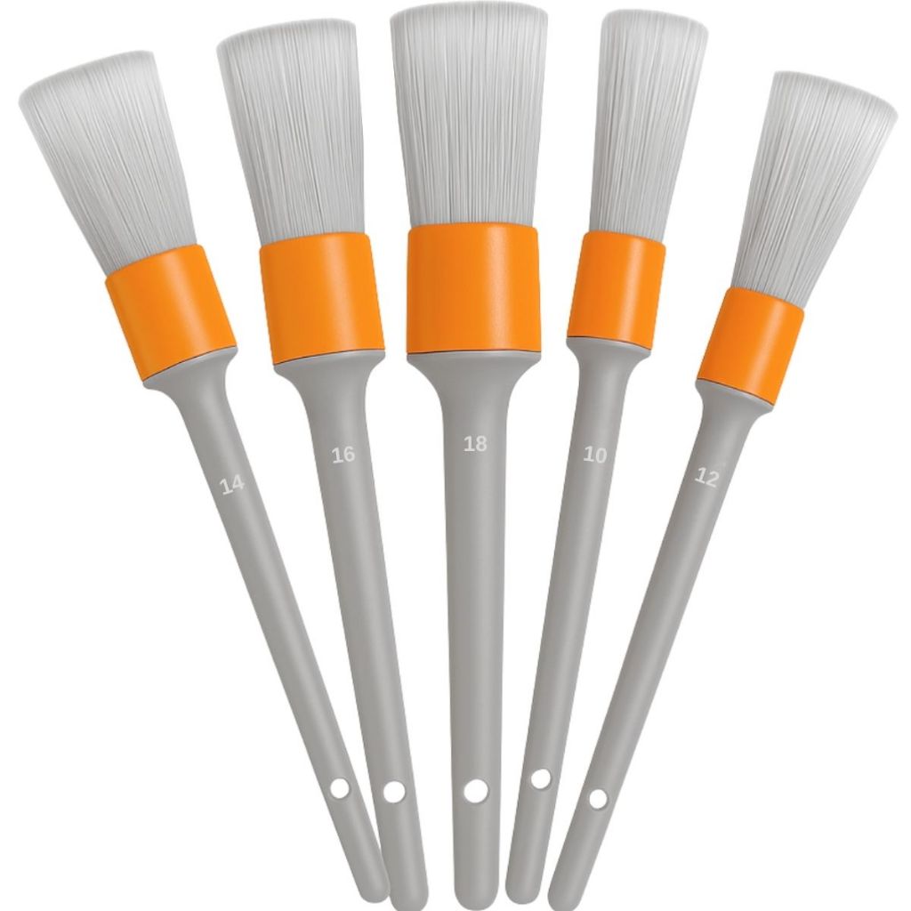 Pinceis Pincel Detalhamento Automotivo Limpeza Interna Super Resistente Cerdas Interna 5 Unidade em Oferta na Shopee