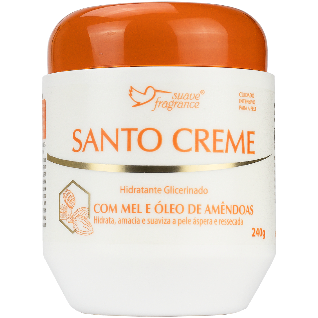 Santo Creme Hidratante Glicerinado Suave Fragrance