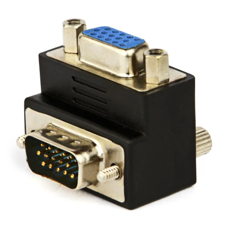 Adaptador VGA Macho para VGA Fêmea