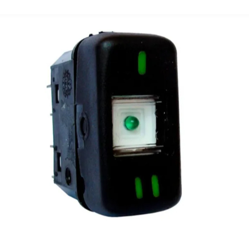 Botão Interruptor Chave Luz 12v, 3 Estágios e 8 Terminais - Caminhões Mercedes-Benz e Ônibus - 3931020