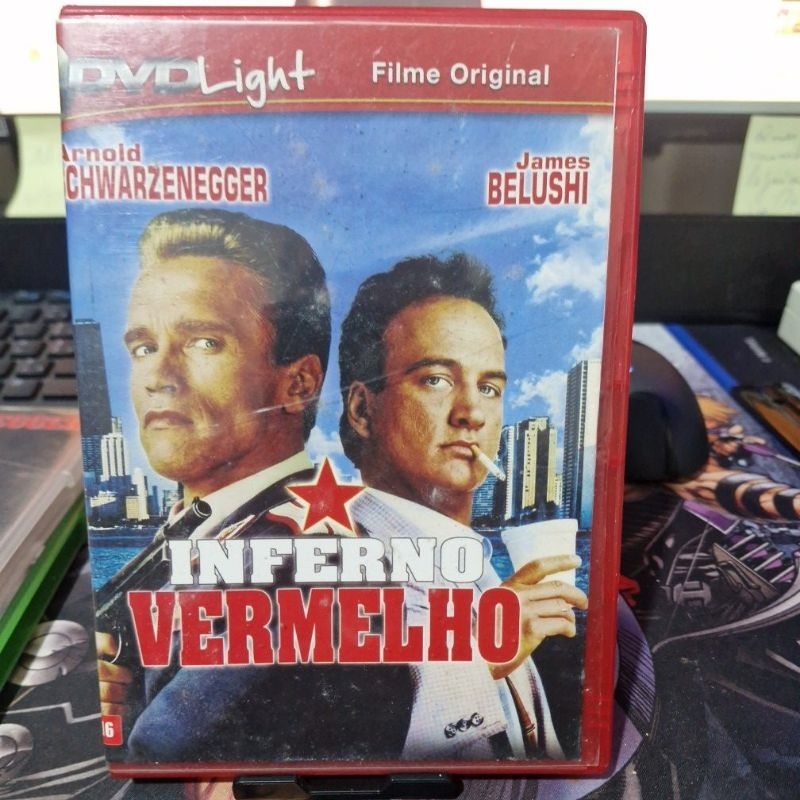 Dvd Inferno Vermelho, Jogo Bruto e Queima de Arquivo