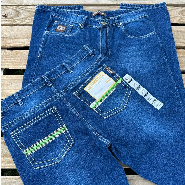 calça country masculina king jeans grosso americana estilo Balão ,cowboy rodeio montaria lançamento em Oferta na Shopee
