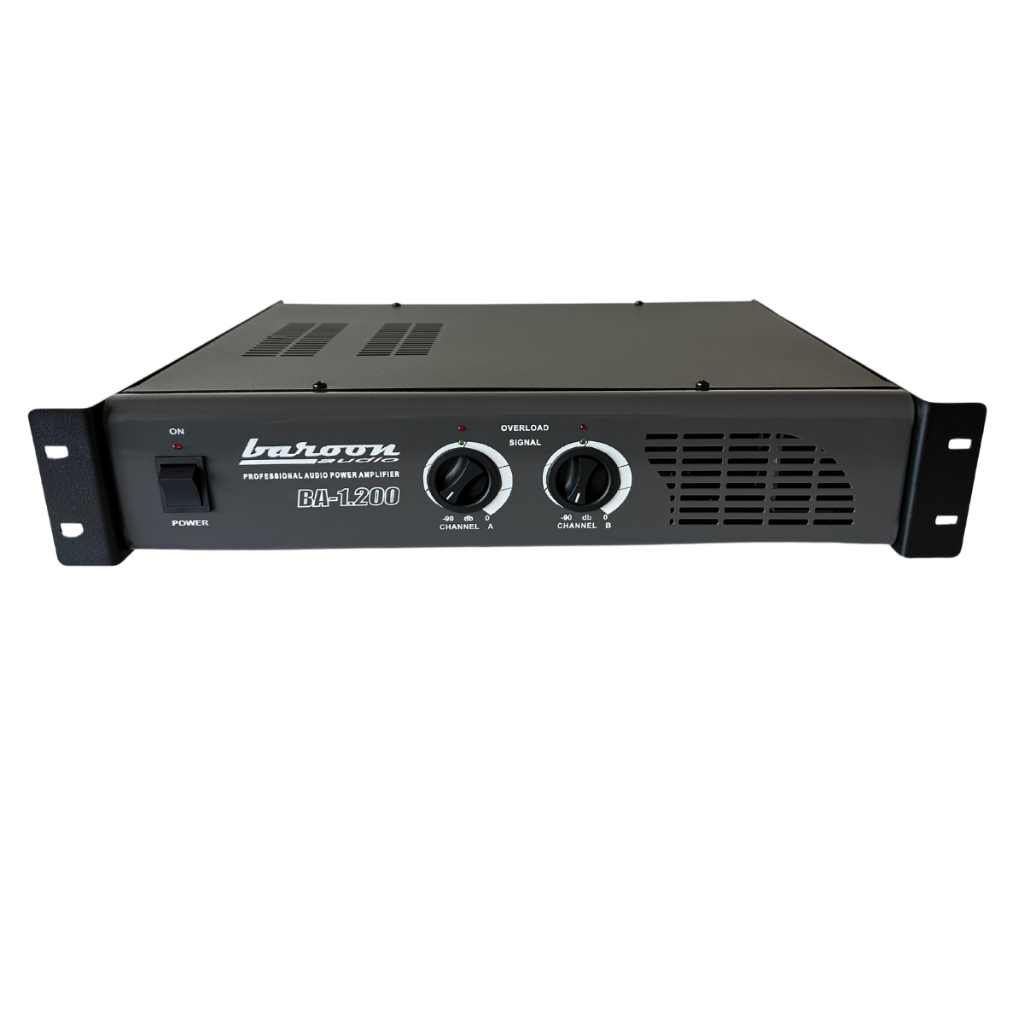 Amplificador Potência Profissional 200wrms Ba-1.200 Baroon