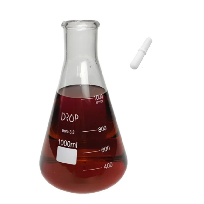 Erlenmeyer 1 Litro P/ Starter + Peixinho Agitador Magnético