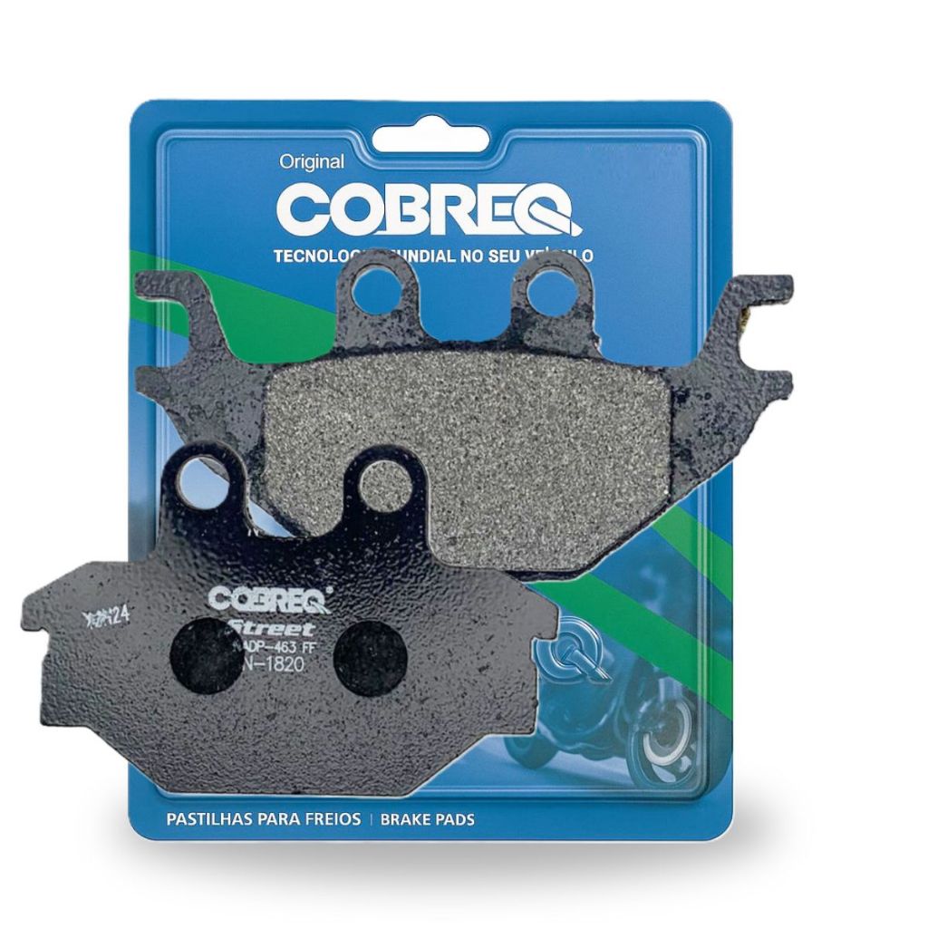 Pastilha de Freio Traseira P/ Dafra Next 250 / Next 300/ Nh 190 Cobreq em Oferta na Shopee