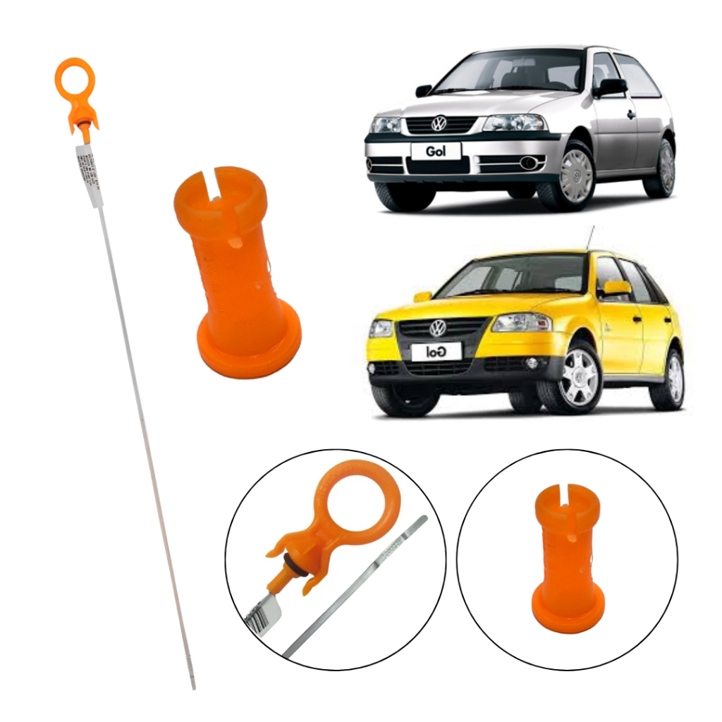 Kit Vareta Guia Da Vareta Nível Óleo Gol G4 G3 At