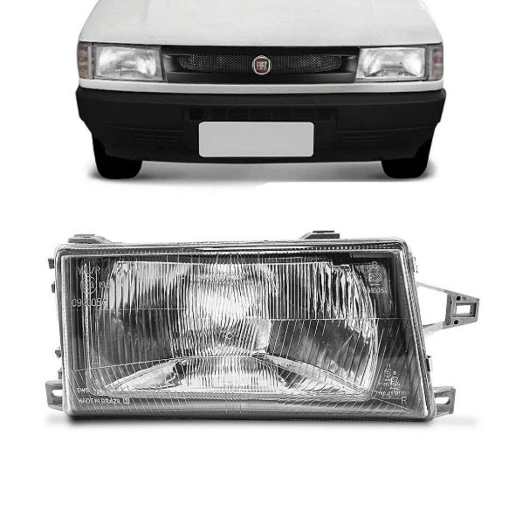Par Farol Fiat Uno 1991 1992 1993 1994 1995 1996 1997 1998 1999 2000 2001 2002 2003 · foto 2