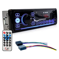Rádio Som Automotivo Mp3 Com Bluetooth 2 Usb's Auxiliar Pen Drive Am Fm Controle HT-1025