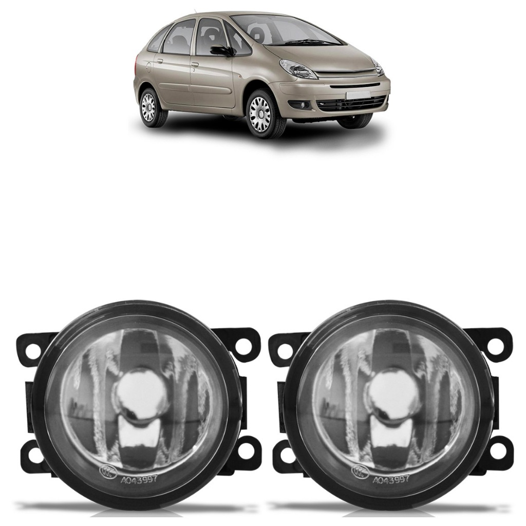Par Farol Milha Auxiliar C3 2009 2010 2011 C4 2007 2008 2009 C5 2005 2006 2007 2008 em Oferta na Shopee