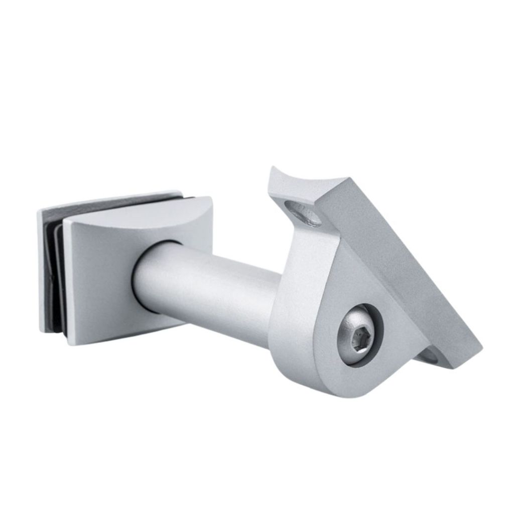 Suporte Corrimão Vidro Fosco 2' Corrimão Guarda Corpo Pd02 - T&M