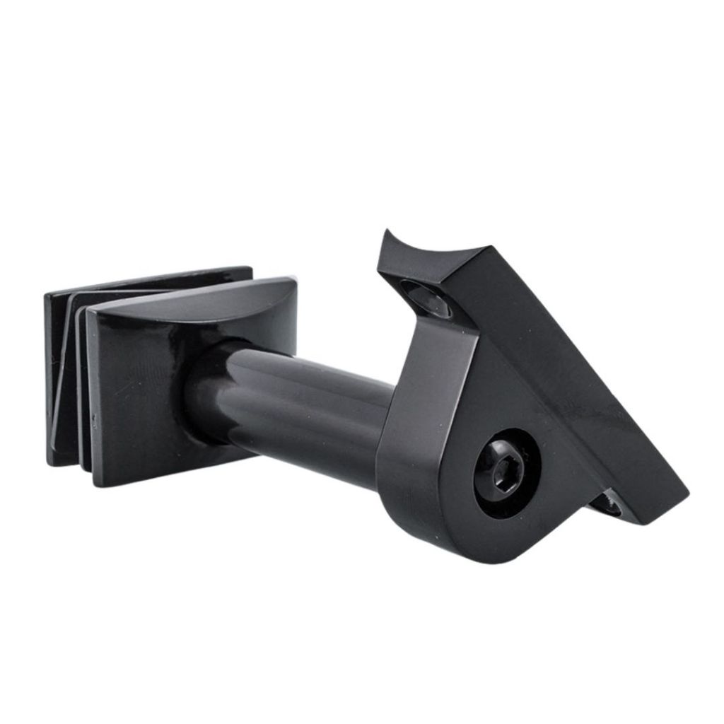 Suporte Corrimão Vidro Preto 2' Corrimão Guarda Corpo Pd02 - T&M