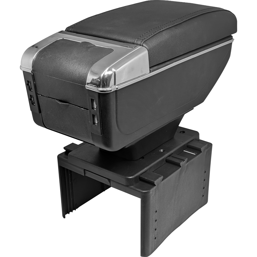 Console Apoio de Braço Automotivo Universal com Entradas USB e Porta-Copo em Oferta na Shopee